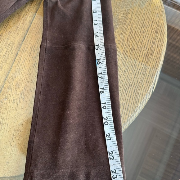 Stetson Chocolate Brown Supple Suede Leather Tunic W/Western Style Stitching L - Picture 15 of 16